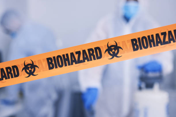 Professional Infectious Disease Decontamination technician working in Forestdale, MA
